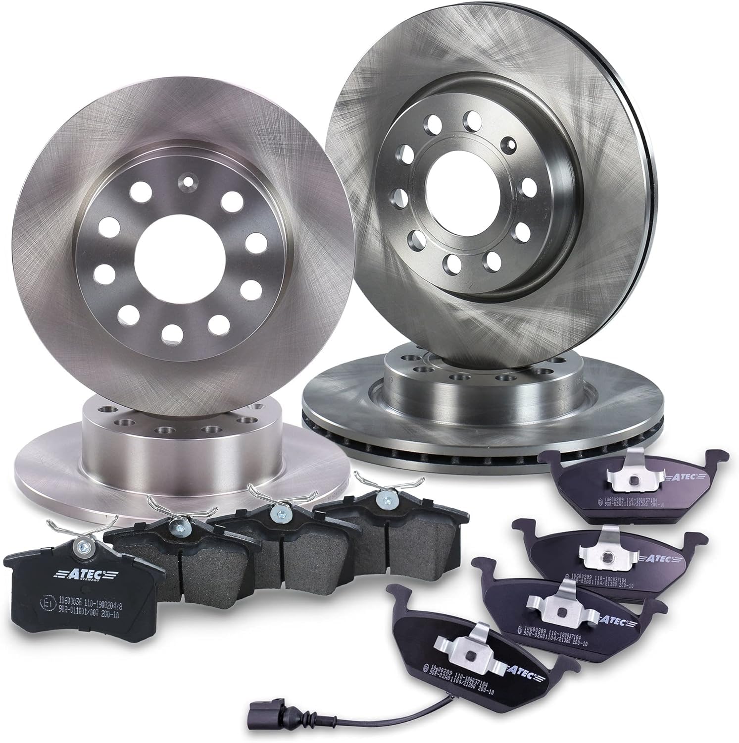 Kit Dischi E Pastiglie Freno Anteriore E Posteriore Per Alfa Romeo Giulietta 1.6 JTDM (2010-2016) - Foto 7