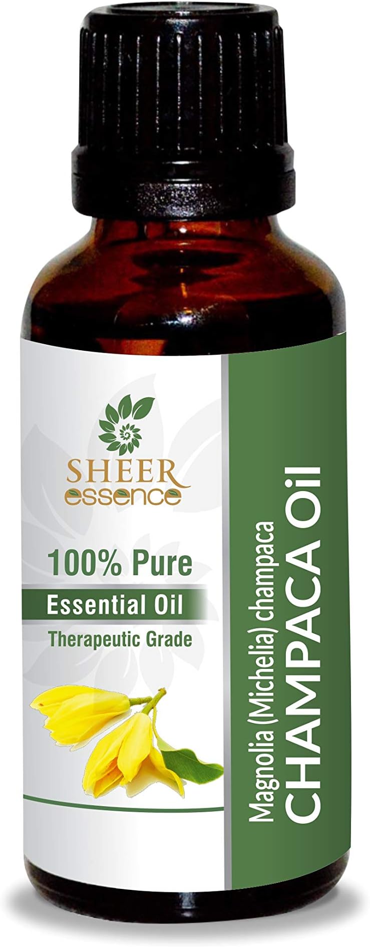 Champaca Oil (Magnolia (Michelia) Champaca) Essential Oil 100% Pure Natural Undiluted Uncut Therapeutic Grade Oil 0.51 Fl.OZ