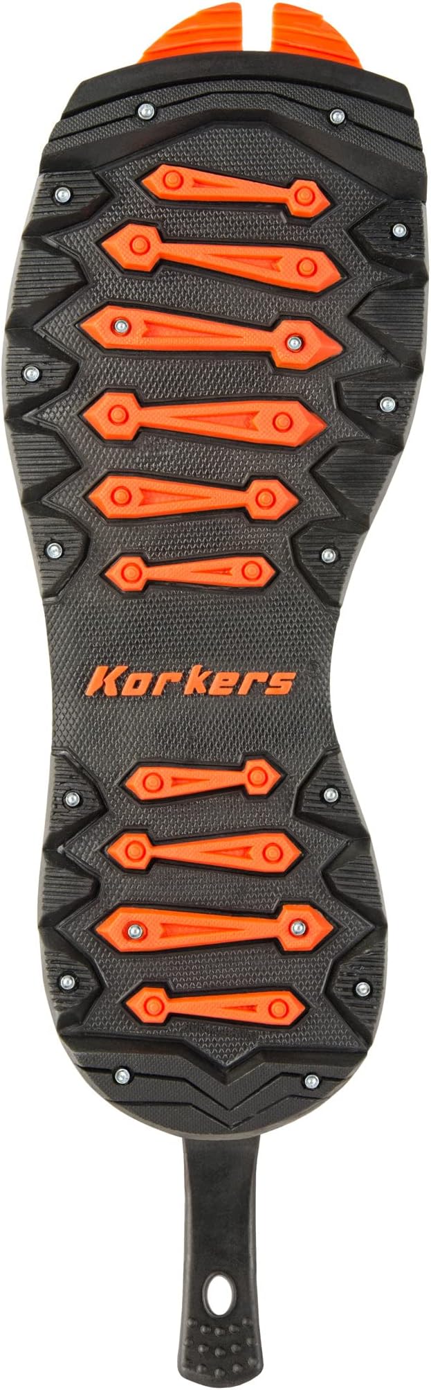 Unisex IceTrac Studded Rubber Lug Sole - Acid/Oil Resistant, Color: Black/Grey