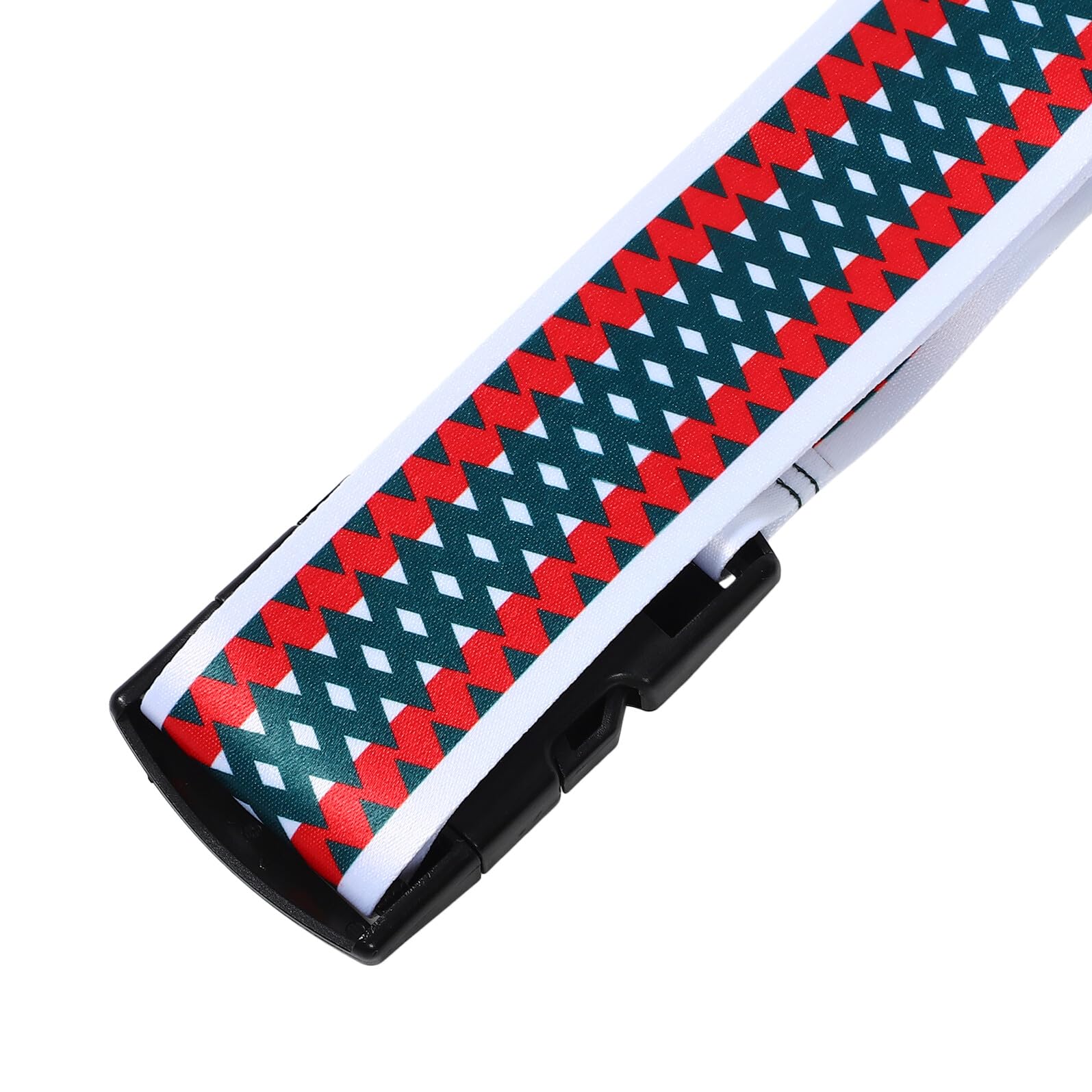FRCOLOR 2 Pezzi Cinghia per Valigia Regolabile con Doppia Combinazione Sicurezza Cinturino in Poliestere con Cartone Animato per Fissaggio e Protezione Trolley