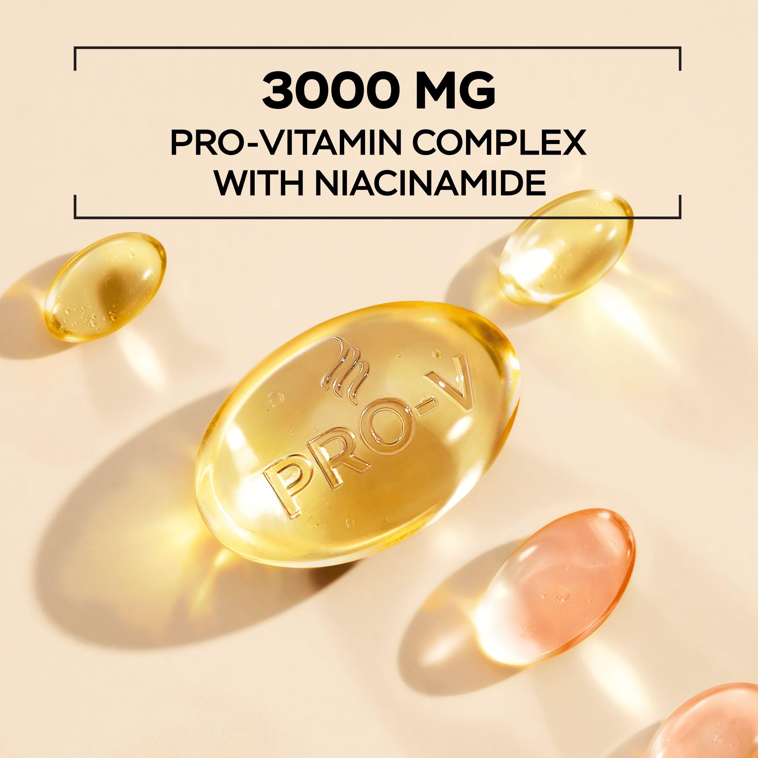 Pantene Grow Abundant Serum gegen Haarausfall, 60 ml, für dickeres, längeres und dichteres Haar in 8 Wochen. Behandlung gegen Haarausfall, für Damen, mit 3000 mg Pro-Vitamin-Komplex