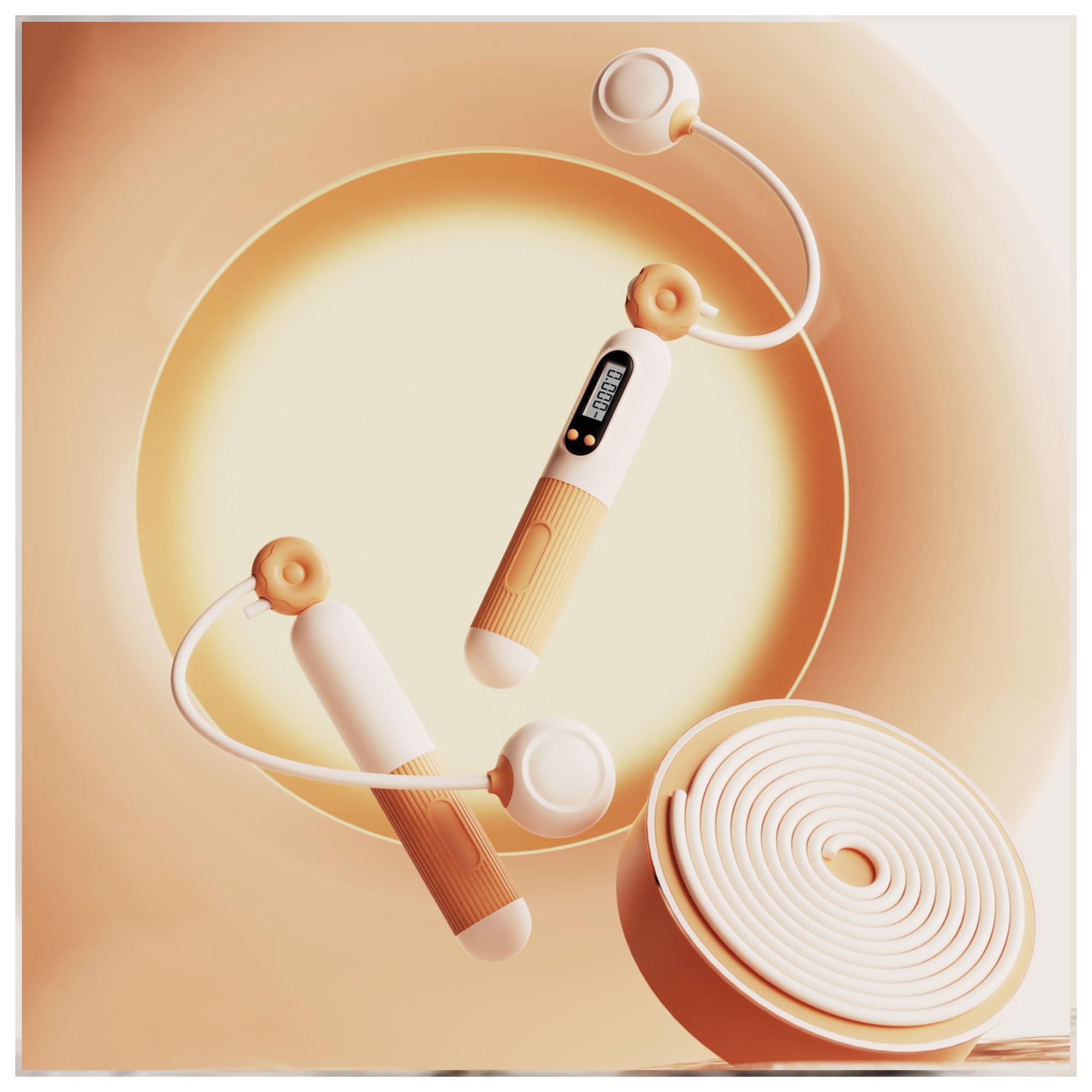 Amazon | ※在庫処分価格※ エア縄跳び 縄跳び トレーニング用 大人用