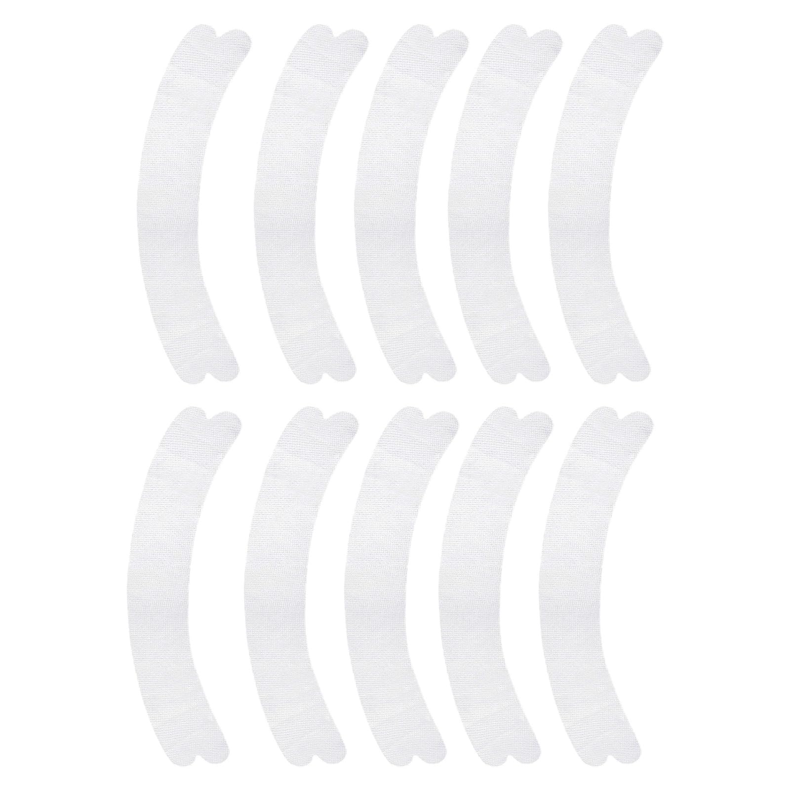 Limtula 10Pcs Bra Liners for Under Breasts Under Belly Sweat Disposables Tummy for Miliaria Sweating Supplies Tummy Liners for Rash Disposable