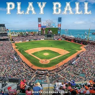 Play Ball 2026 12" x 12" Wall Calendar