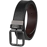 Levi’s Men’s 2-in-1 Reversible Belt – Everyday Casual Jean Style (Regular & Big & Tall Sizing)