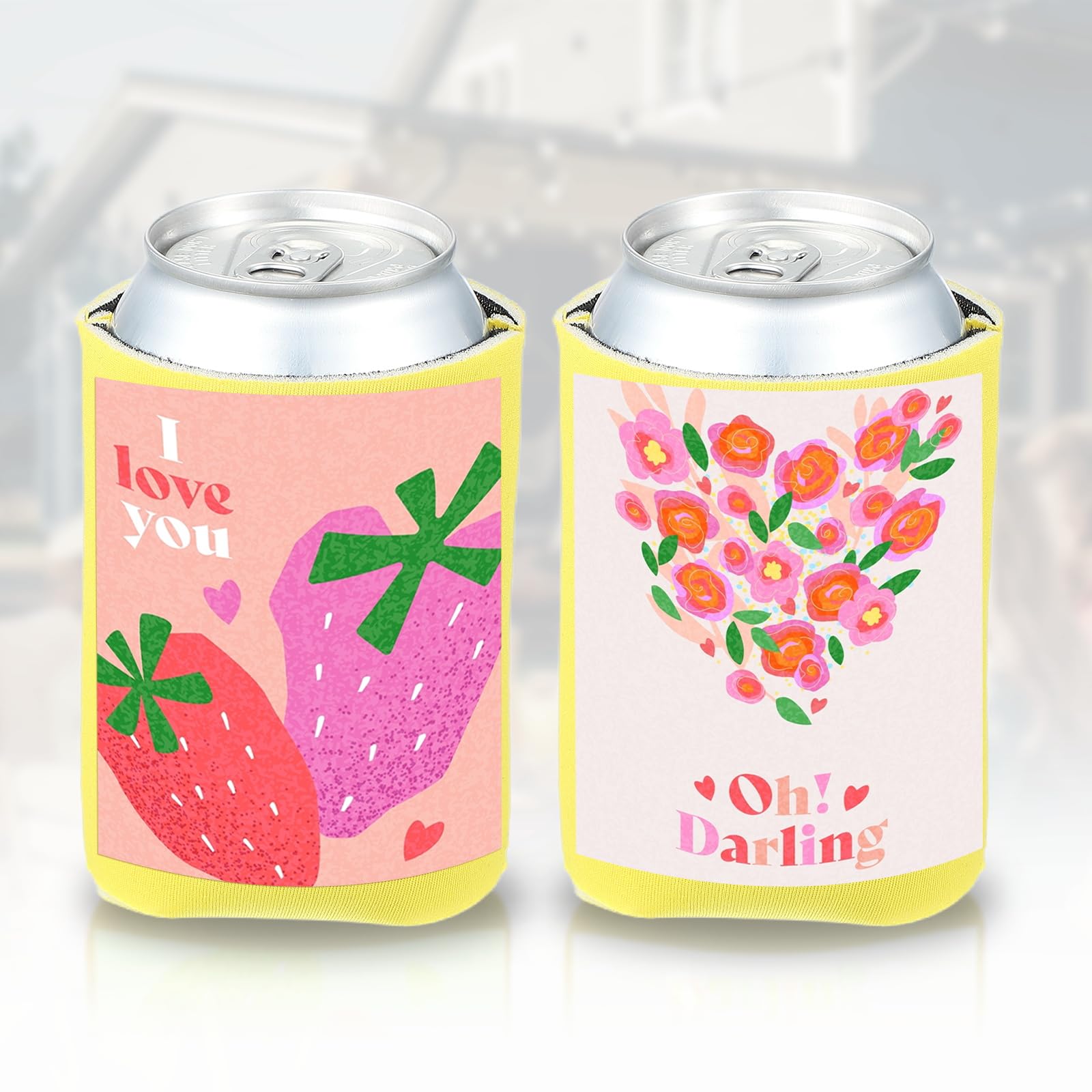 PATIKIL Blank Beer Can Cooler Sleeves - Image 4