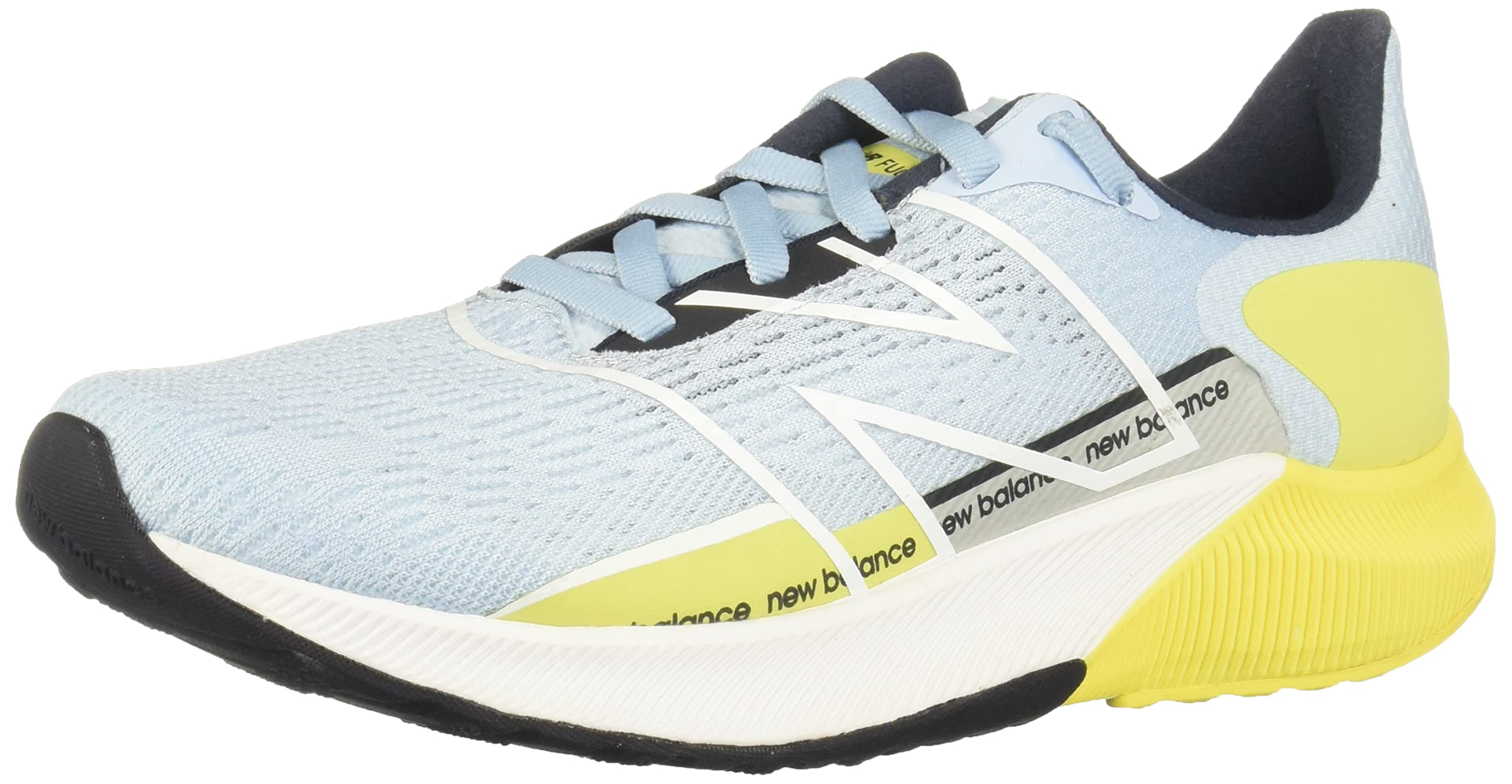 New Balance Women's FuelCell Propel V2 Running Shoe, Uv Glo/First Light/Eclipse, 7