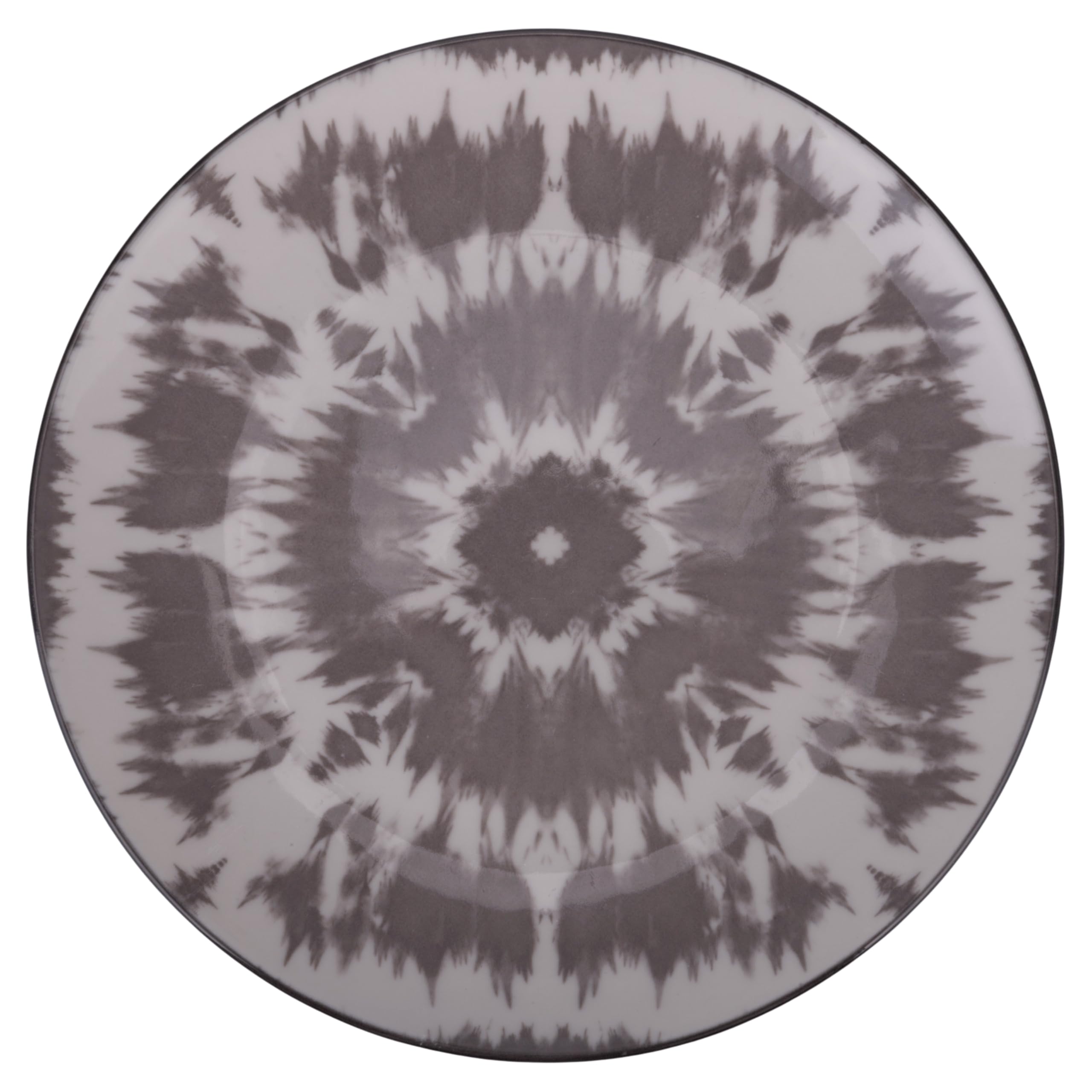 Set of 6 Porcelain Fruit Plate The Grey