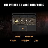 Vista 9 de ASUS TUF Gaming F15 - Laptop con pantalla IPS FHD de 15.6 pulgadas, 144 Hz, procesador Intel Core i7-11800H, GeForce RTX 3050 Ti, 16 GB DDR4 RAM