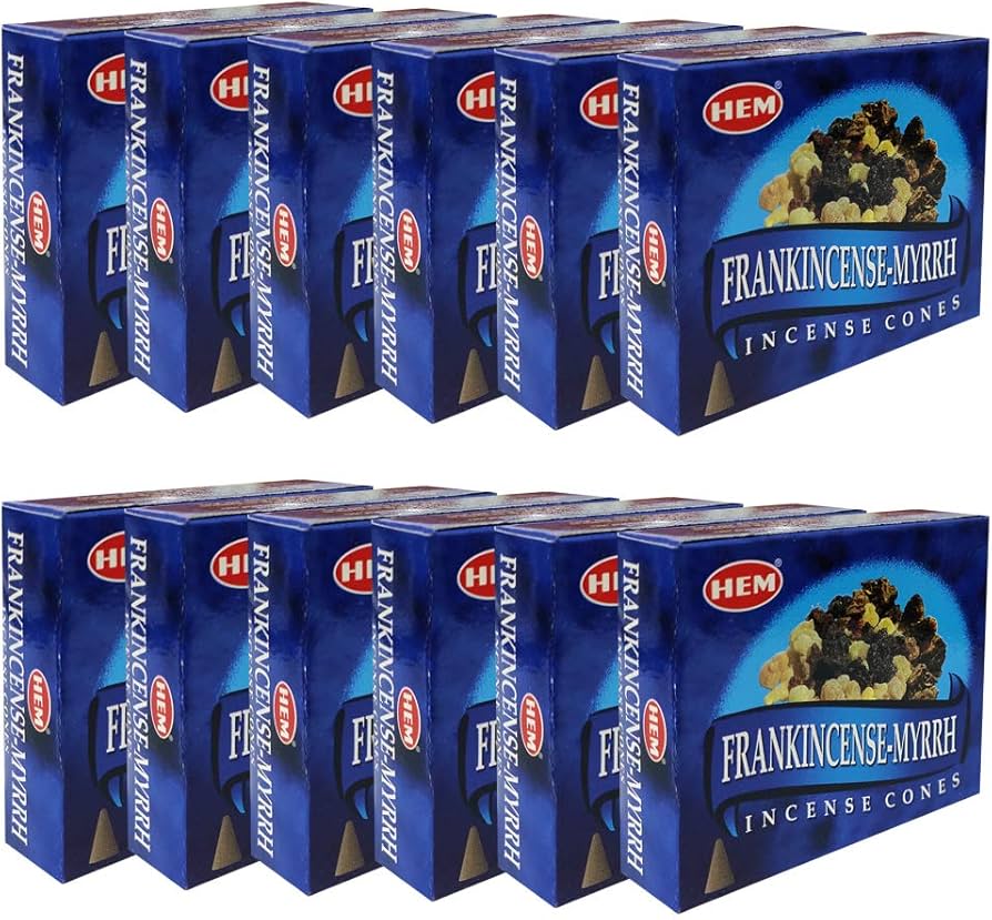 Amazon.co.jp: フランキンセンスとミルラ インセンス コーンと