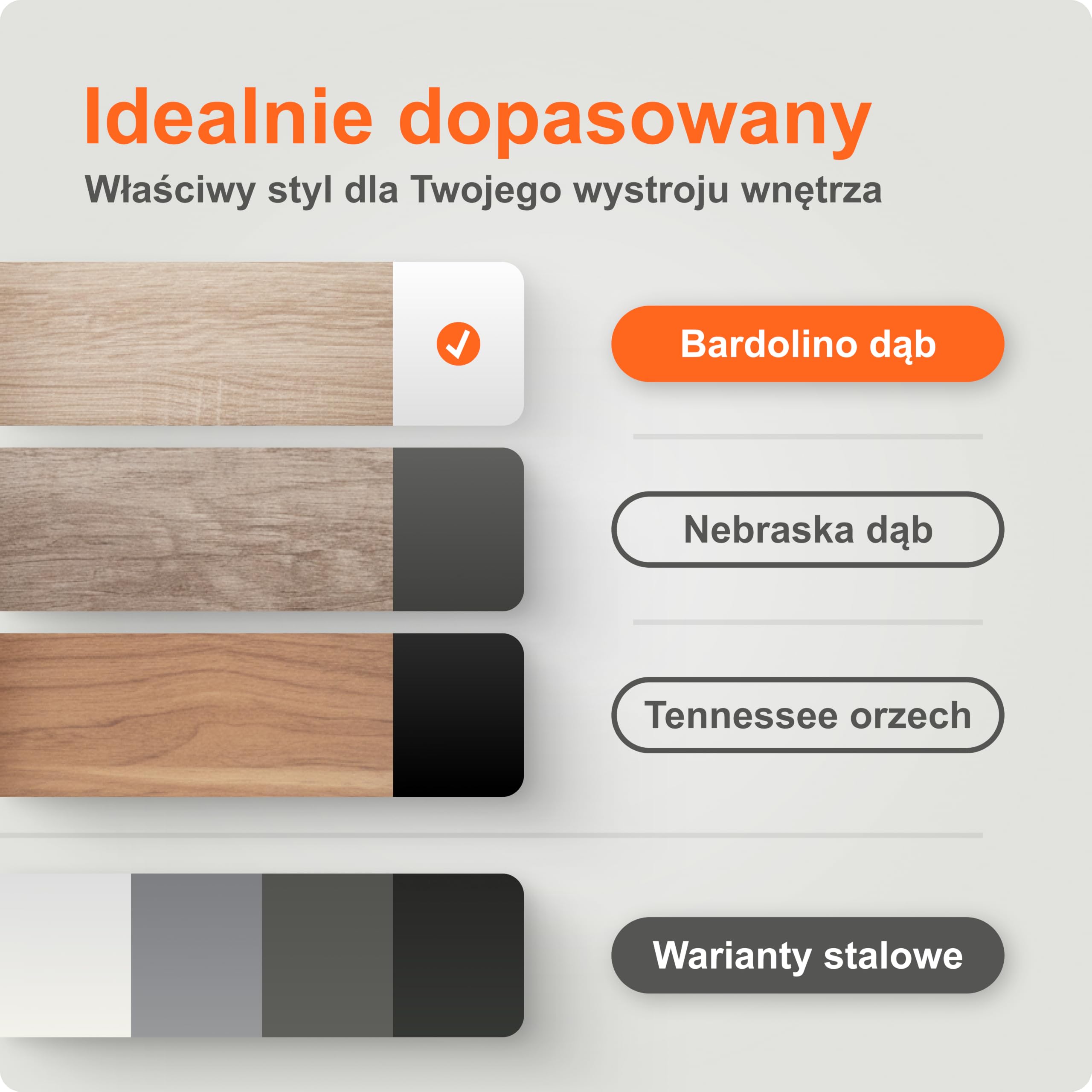 blum AMBIA-LINE wkład na sztućce | premium organizer szuflady do nowoczesnych kuchni i mebli | porządkuje sztućce | z nóżkami antypoślizgowymi | 47 × 30 × 5 cm | Dąb Bardolino