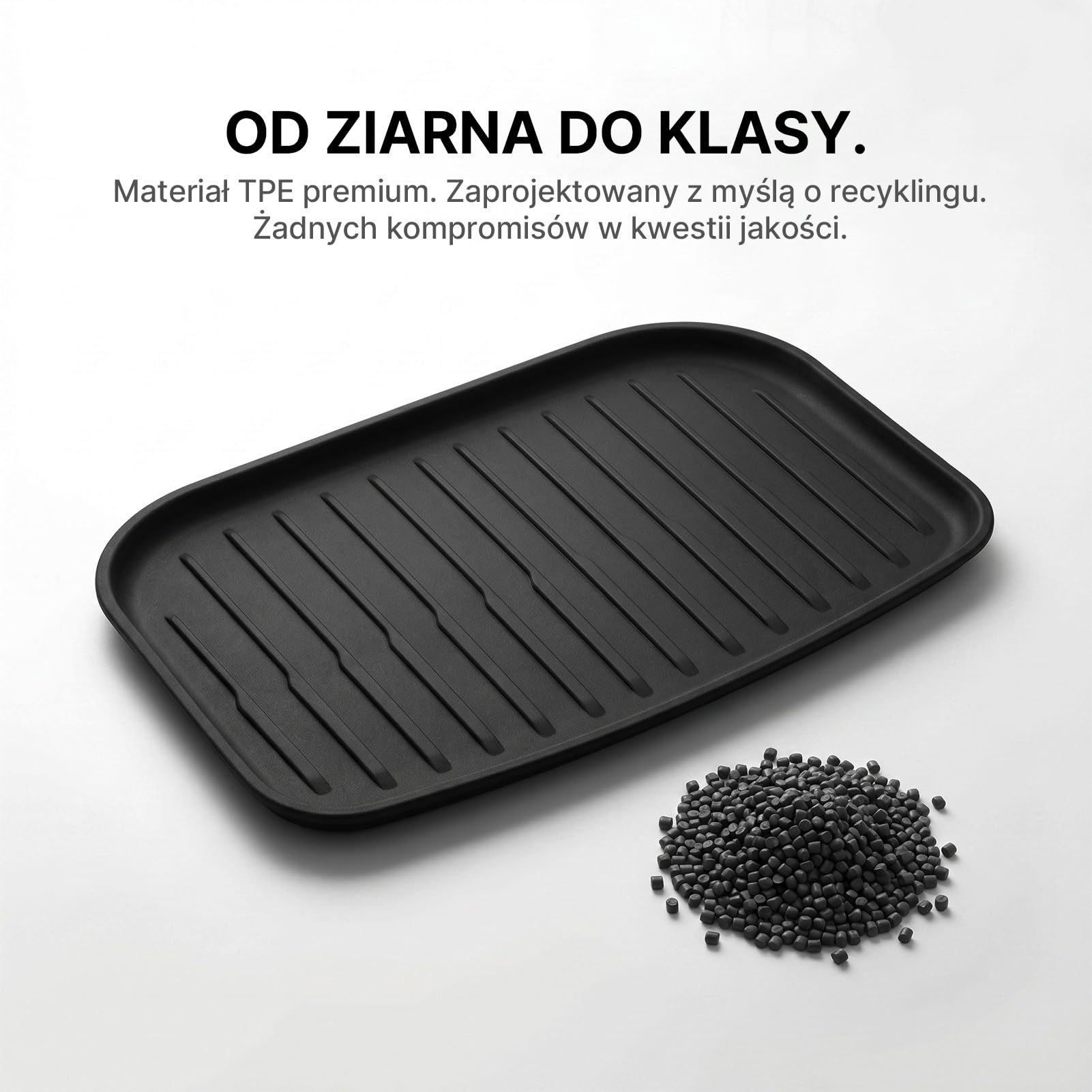 Zestaw 4 Dywaników i Maty Bagażnika do Tesla Model Y Juniper 2025 2026 (Standard/Premium/Performance), Dywaniki Samochodowe Całoroczne z TPE, Wodoodporne Antypoślizgowe Akcesoria Dywanikowe