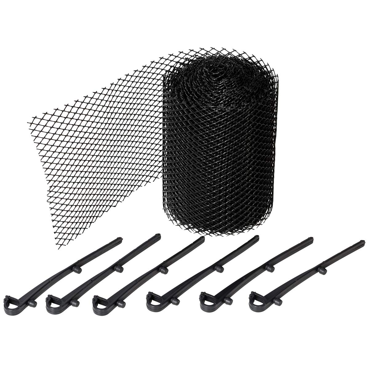 Amtech Transparent S6485 Gutter Mesh With 6 Hooks