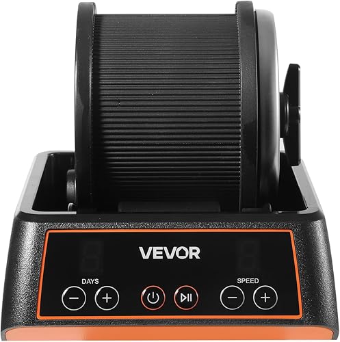 Miniatura 9 de VEVOR Pulidor de Rocas, máquina pulidora de rocas de 1 libra, kit de pulir rocas con ajuste de 4 velocidades, temporizador de 1 a 9 días, kit de