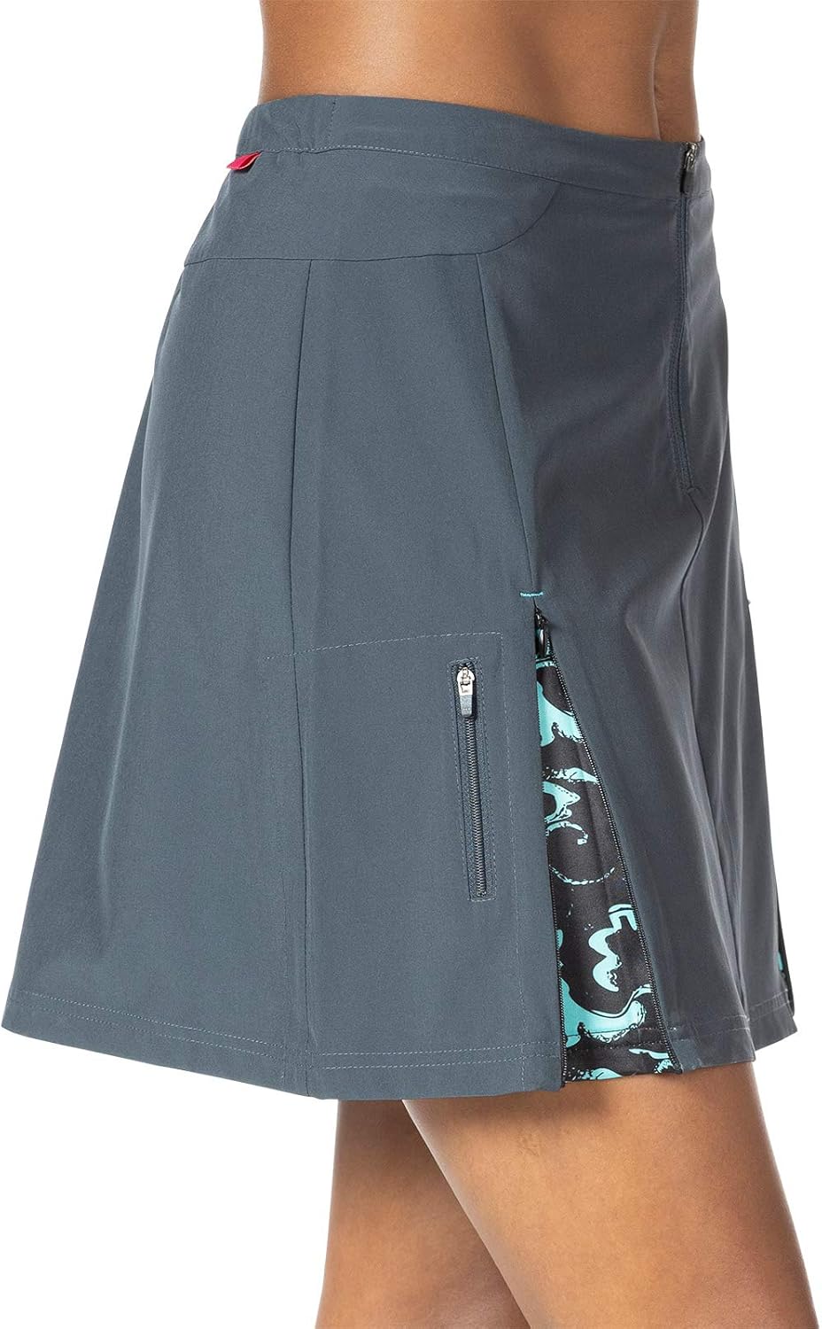 Terry Zipper Skirt|Women's Cycling Quick Dry Bike Touring Skirt : Clothing, Shoes & Jewelry