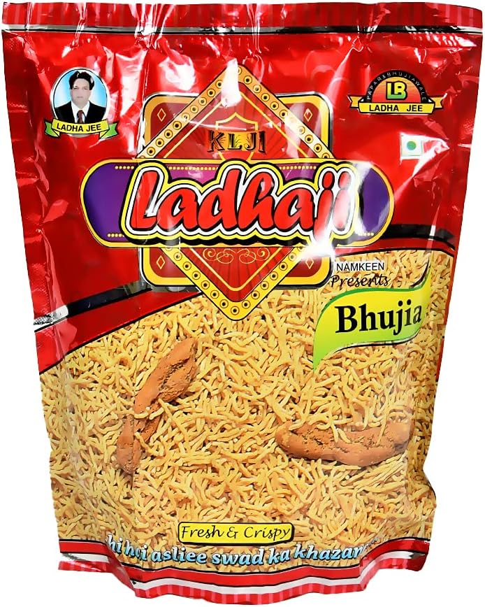 Ladha Ji moth dal bikaneri bhujiya, spicy in taste 500gm