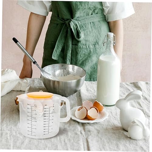Miniatura 4 de Alipis Tazón de medición y mezcla de 2.5l en una taza de medición de harina de tapa para hornear