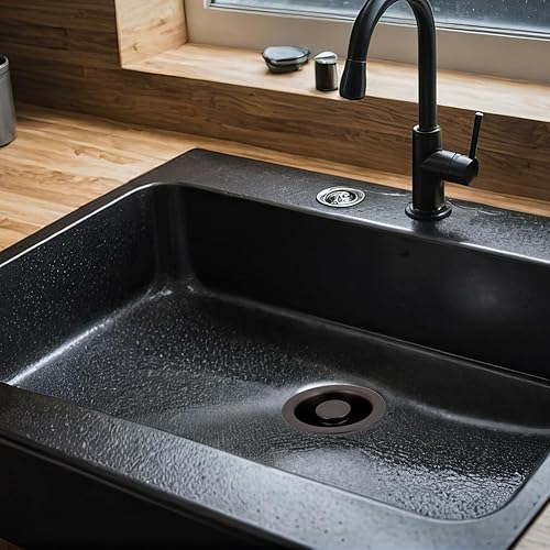 Miniatura 5 de Westbrass D2089-12 Brida y tapón de eliminación de residuos de montaje de 3 pernos, bronce aceitado, paquete de 1