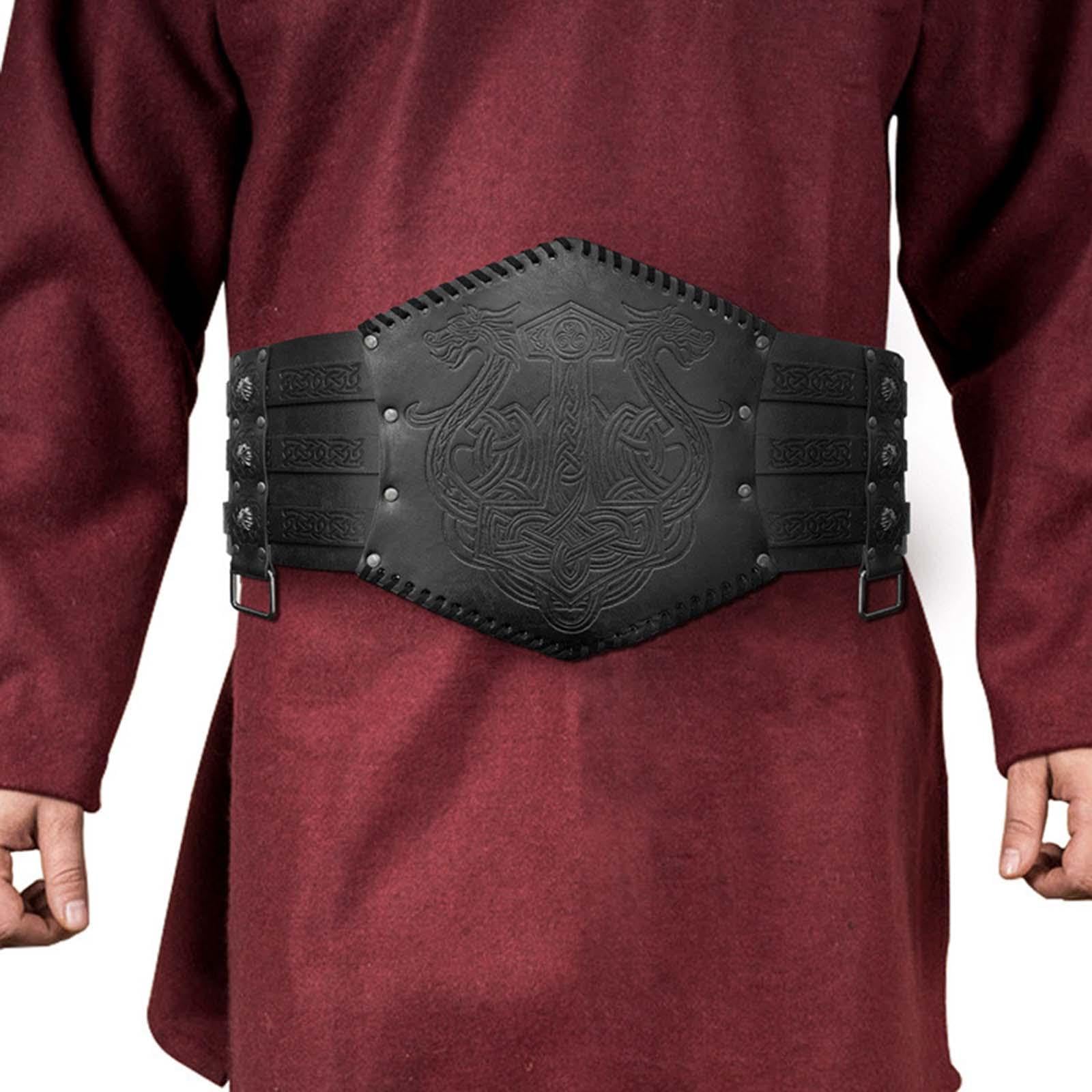Cinturón Hebilla Metálica, Cinturón Ajustable de Cuero Sintético PU Resistente Y Suave para Disfraces de Pascua, Cumpleaños Y Actuac