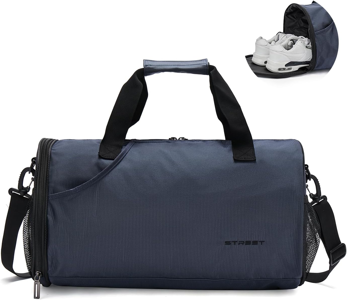 Sports Gym Bag for Men Women with Shoes Compartment,Small Travel Duffel Bag