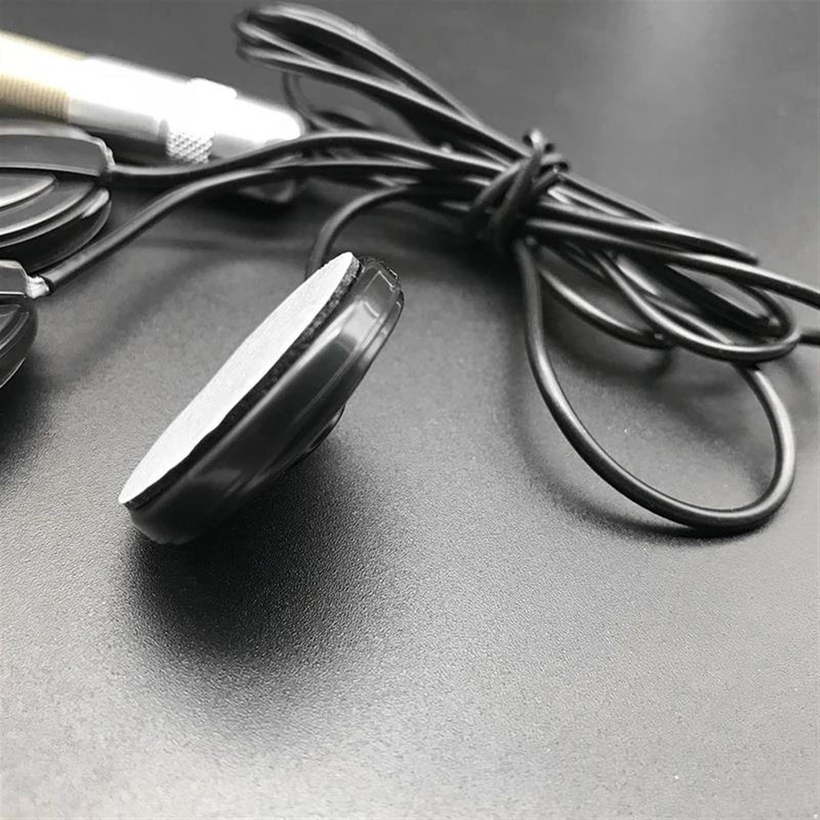 10Set 3 Testina Trasduttore BuzzerPickup Piezo Con Jack Di Uscita Da 6,35mm Per Chitarra Acustica Ukulele Mandolino Violino Pezzi di ricambio per pickup per chitarra acustica