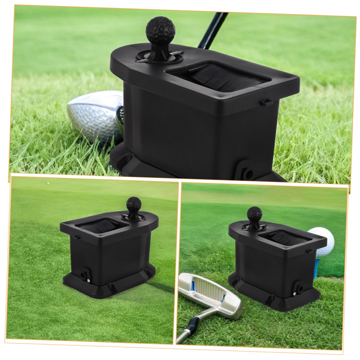Limpiador Portátil de Palos y Bolas de Golf Carrito Herramienta de Limpieza Accesorio Esencial para Viajes y Entrenamiento