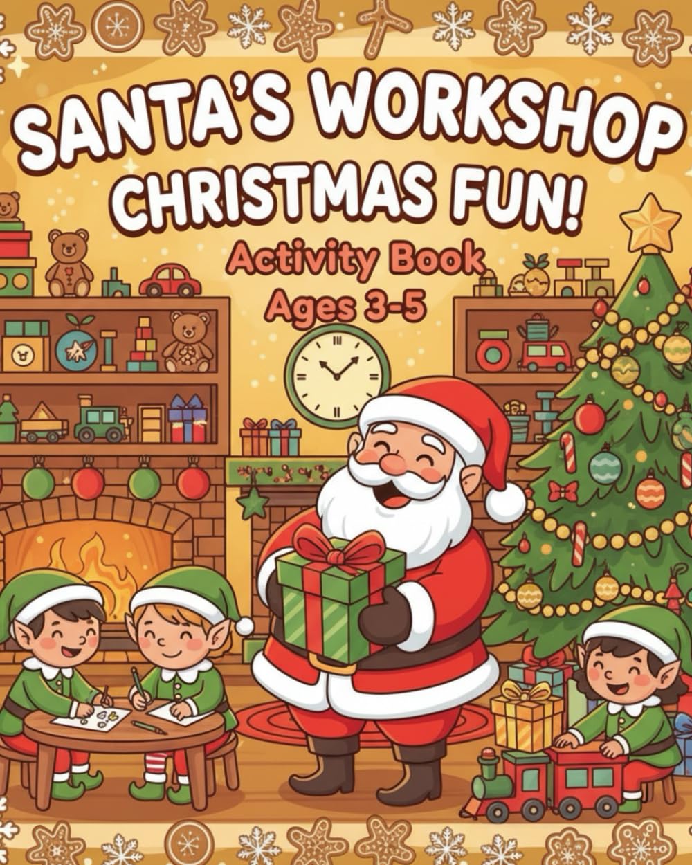 Magic Sparks Moments-Christmas Edition: Activity book for kids ages3-5