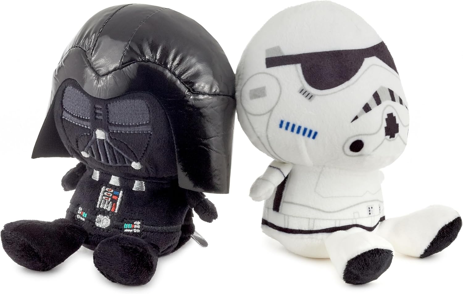 Hallmark Better Together Star Wars Magnetic Plush Toy (Darth Vader and Storm Trooper) 5" Stuffed Toys, Gifts for Kids and Fans