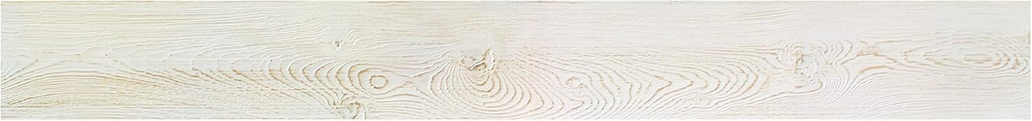 Suреr Brаndѕ Kingsman Ancient White Wash Color 5 in. W x 46-1/2 in. Peel and Stick Plank Reclaimed Wood Wall Panels (16 sq. ft./Case)