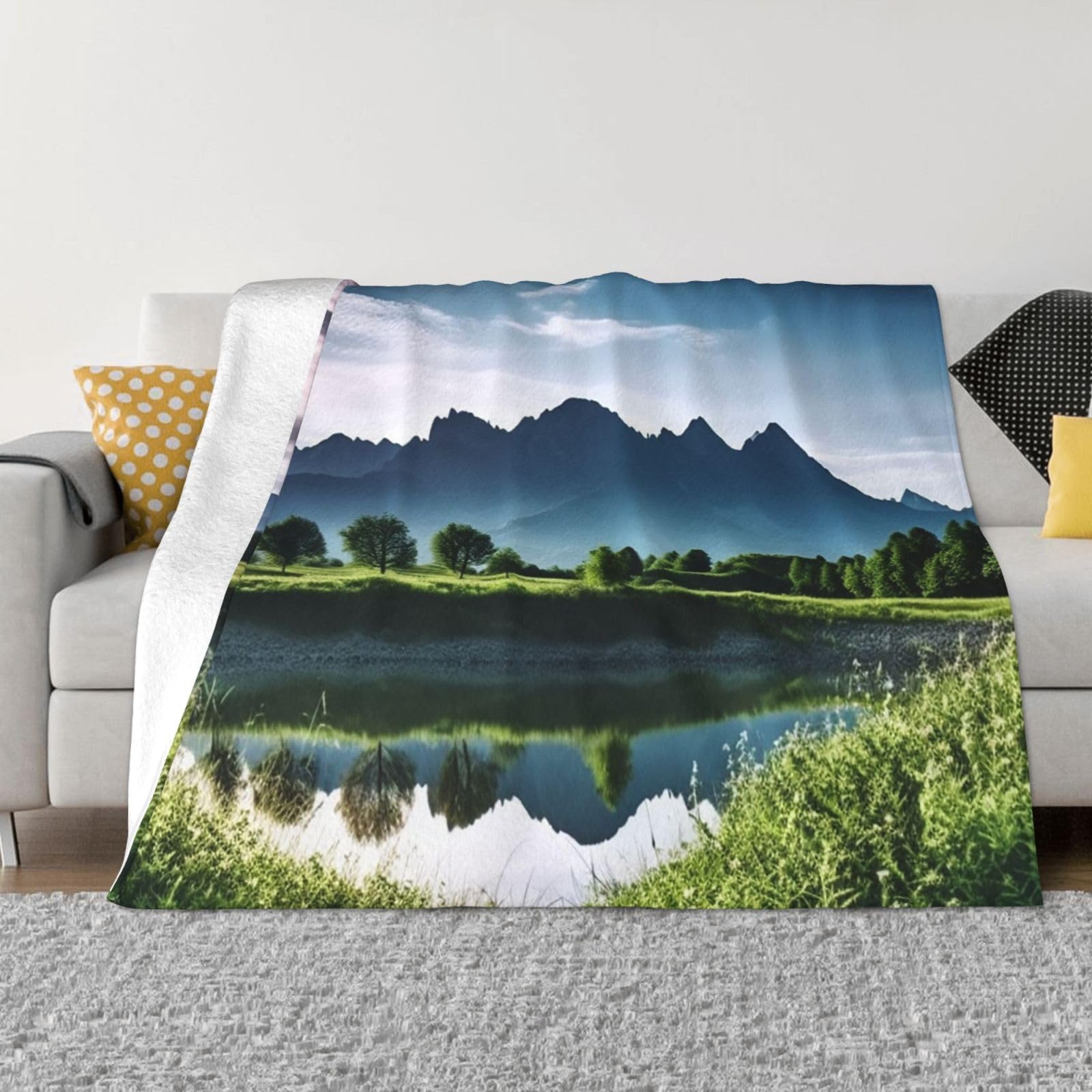 Couverture microfibre ultra douce de qualité premium : le confort thermique d'un plaid flanelle
