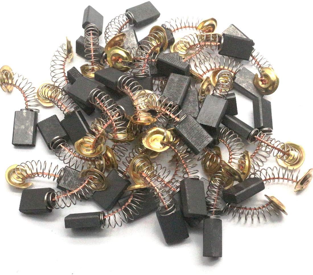 LDEXIN 40Pcs CB303 Carbon Brush Generic Electric Motor Carbon Brushes Replacement for Makita Power Tool, 5/8” x 7/16” x 3/16” / 16mm x 11mm x 5mm - - 