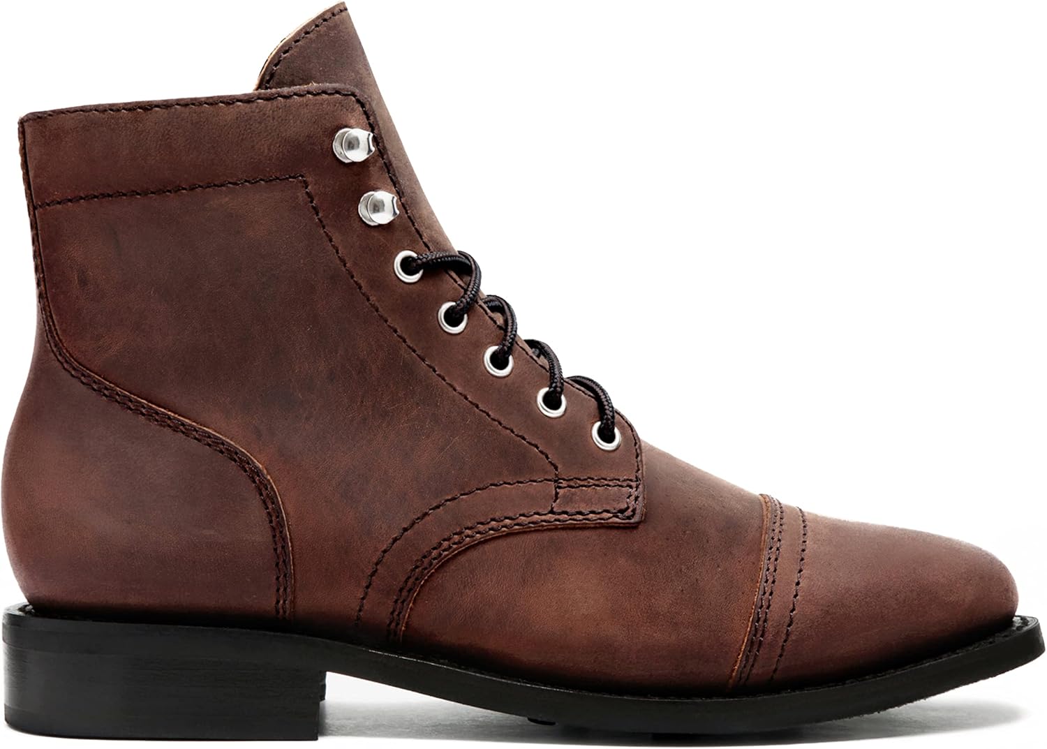 Thursday Boot Company Women's Captain Cap Toe Ankle Boots - Image 4