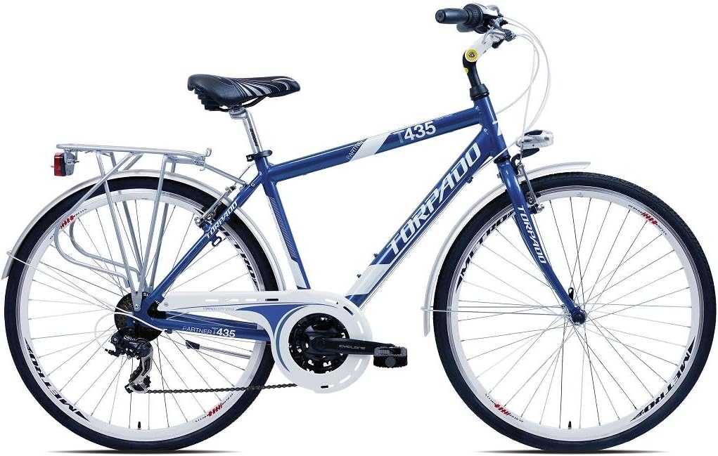 TORPADO city bike uomo T435 Partner : Amazon.it: Sport e tempo libero