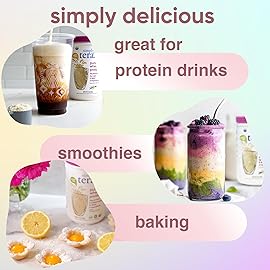 Simply tera\'s Pure Whey Protein Powder - Grass Fed Whey Protein Powder, Clean & Natural, Unflavored, Non-GMO, Kosher, Unsweetened - 12 Oz.