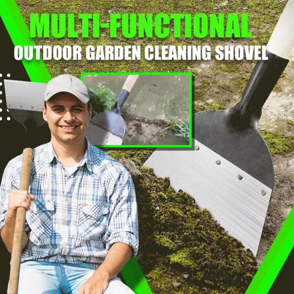 Pelle De Désherbage Multifonction En Acier - 3 Tailles Au Choix - Pour Jardin, Ferme, Nettoyage
