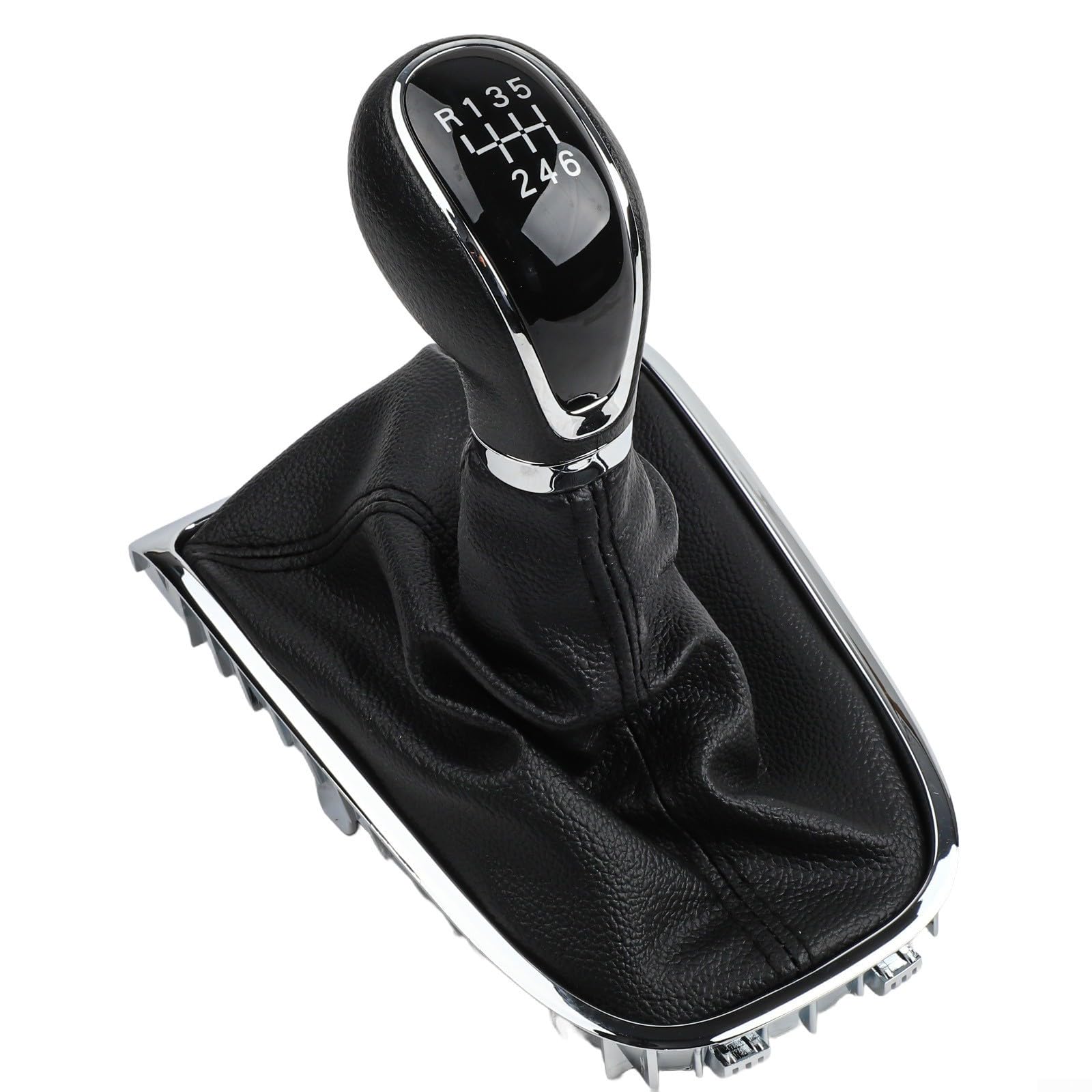 SPORTARC Pomello del cambio a 6 marce per Opel Astra e Excelle, elegante ghetta per bagagliaio, design ergonomico per comfort e migliore esperienza di guida