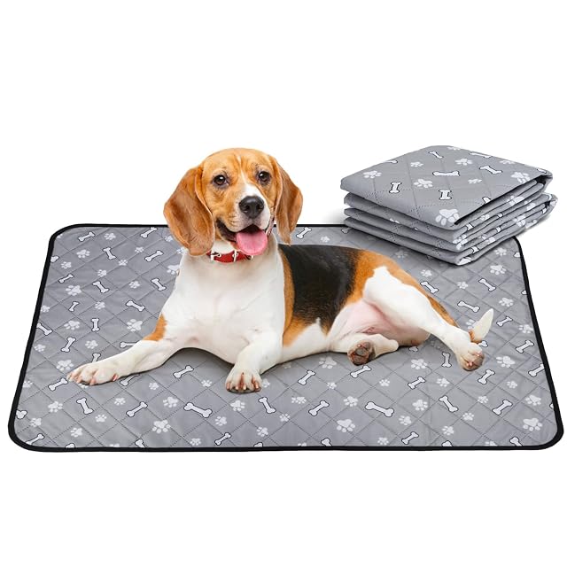 Nobleza Almohadillas de Entrenamiento Lavables para Perros, 2 Piezas Empapadores para Perros Reutilizables