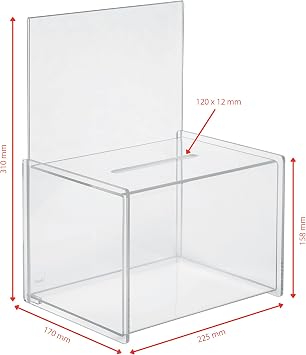 Sigel Action Box VA150 acrylic transparent porte-affiche A4