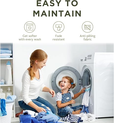 Miniatura 6 de HENGWEITEXT Juego de sábanas de 4 piezas de tamaño individual de 18 pulgadas, transpirable y refrescante, juego de sábanas de microfibra con