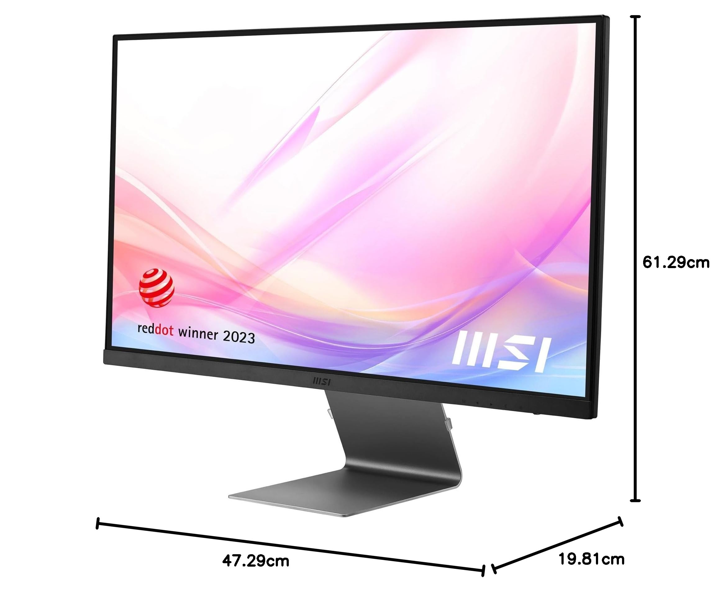 msi Modern MD271UL Monitor Business, 27“ 4K UHD IPS- 60Hz, 4ms, 3840x2160, schermo eyefriendly, 99% DCI-P3 / 139% sRGB Colour Gamut - 2x HDMI 2.0b, DP 1.2a, USB Type-C (65W PD)