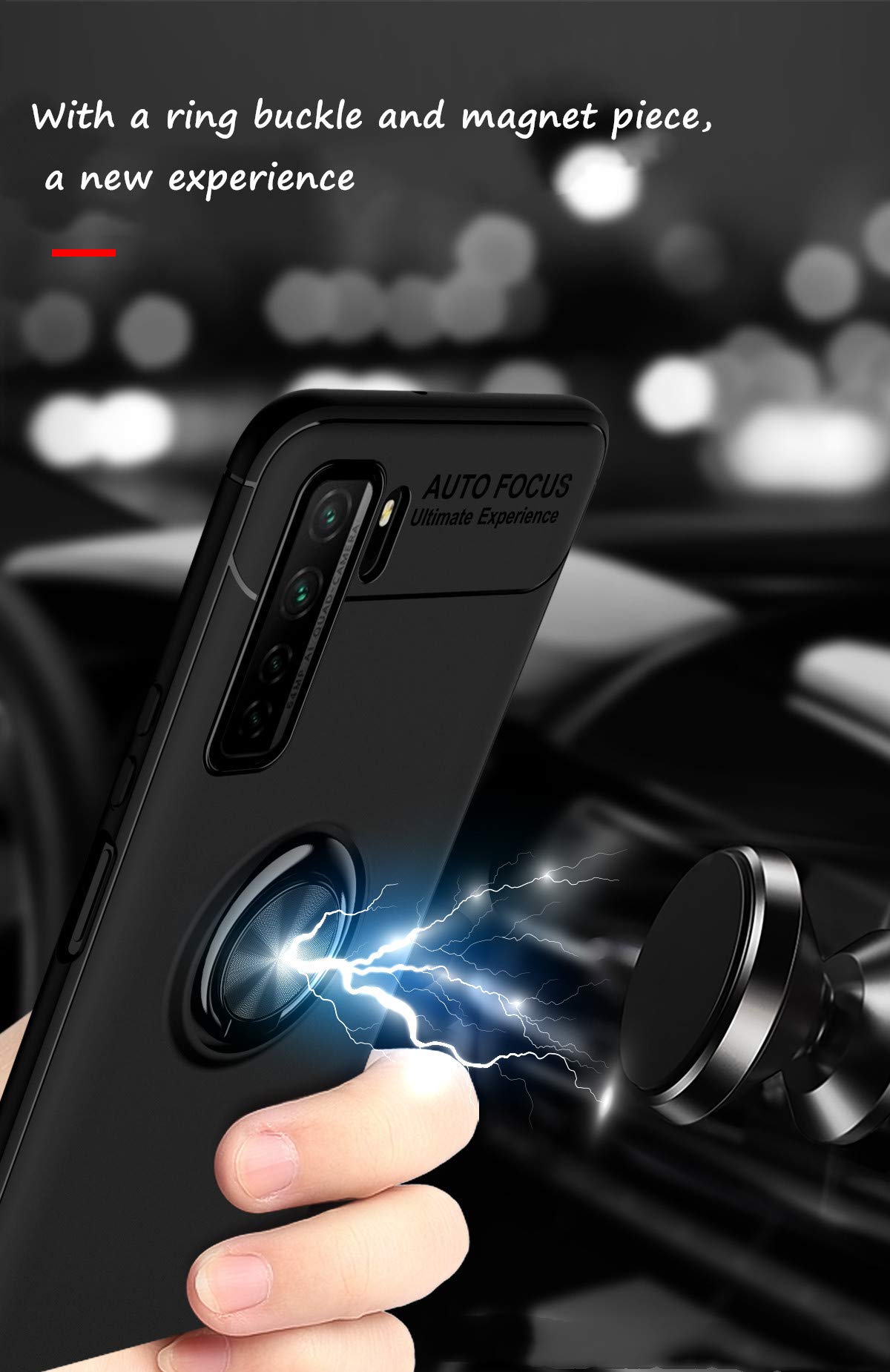 Coque Pour Huawei P40 Pro Plus Avec Deux Protecteur D'écran, TPU Souple