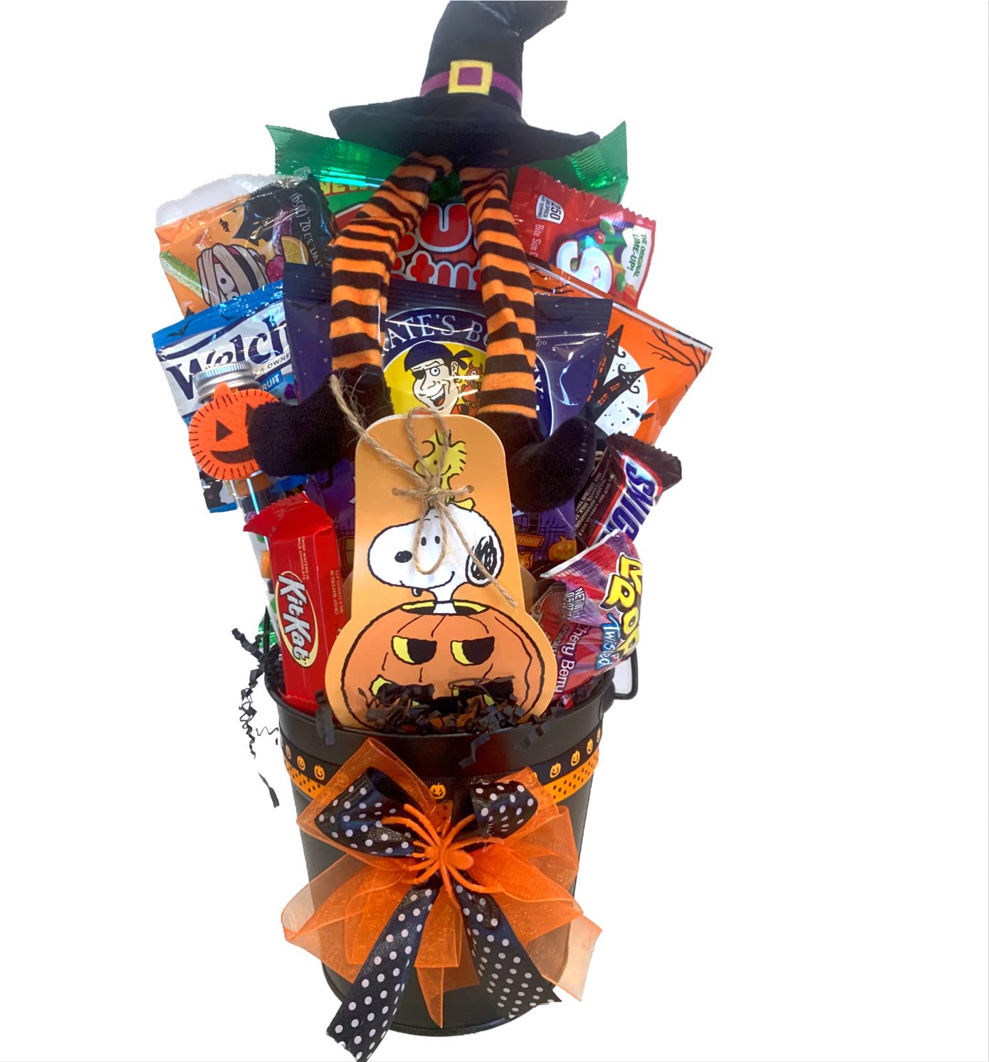 Halloween Candy Basket for Kids Halloween Candy Bouquet