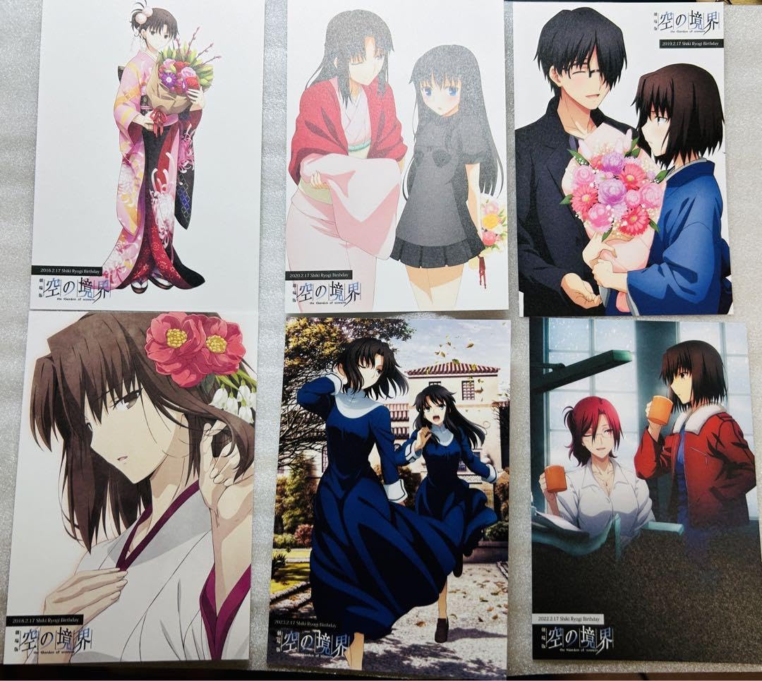 空の境界　ufotable FGOコラボ　dining ポストカード　7枚 空の境界 ufotable FGOコラボ dining ポストカード 7枚 ufotable