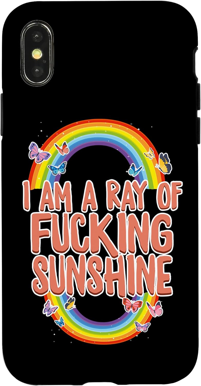 iPhone 11 Ray of Fucking Sunshine Funny Inappropriate Funny Sarcastic Case