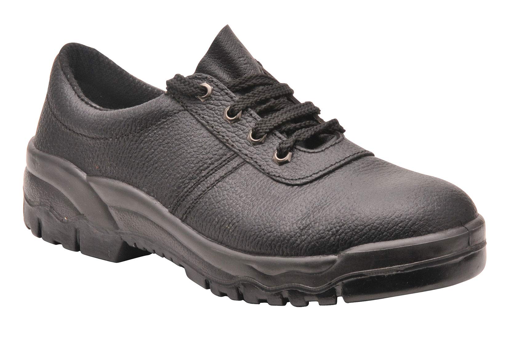 Portwest Black Steelite Protector Shoe S1p - Uk 10.5 | Eu 45