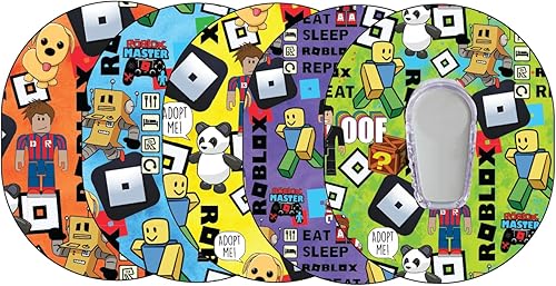 Glucomart Dexcom G6 - Parches adhesivos impermeables Dexcom G6, cinta adhesiva Dexcom G6, paquete de 5 unidades de cinta Dexcom CGM cinta Dexcom