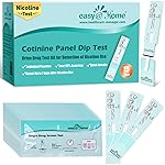 EasyHome Nicotine Urine Test Strips Sensitive Rapid Testing Kit Detection 200 ng/mL Pack of 15ECOT-114
