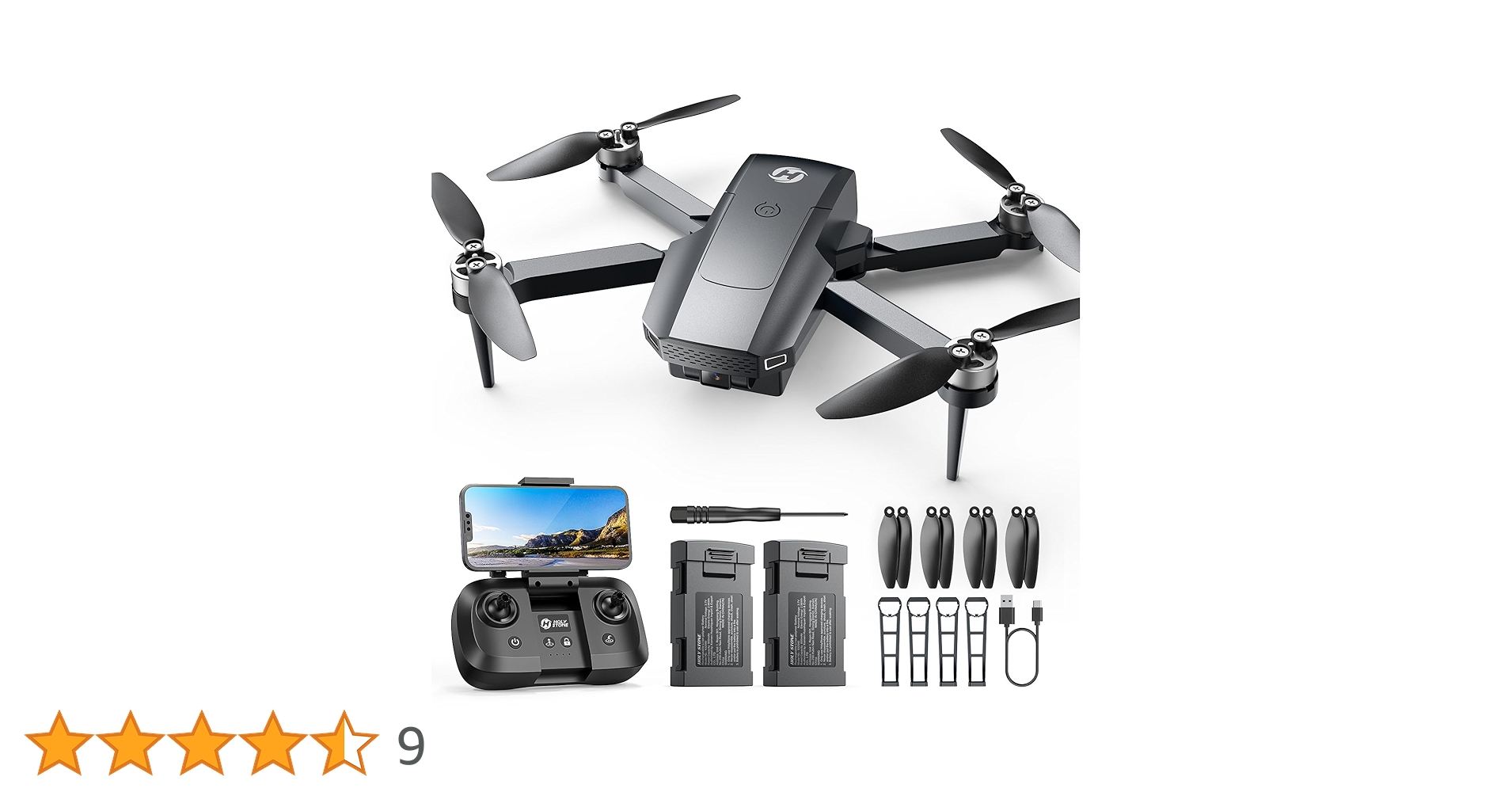 【ドローン】Holy Stone HS100G　GPS未開封品 Holy Stone ドローン カメラ付き 100g未満 GPS搭載 申請不要
