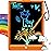 TEKFUN Toys for Girls Boys 10IN LCD Writing Tablet, Magic Doodle Board with Anti-Lost Stylus, Mess Free Coloring for Toddlers Drawing Pad, Toddler Travel Car Plane Trip Toys Gifts (Orange)