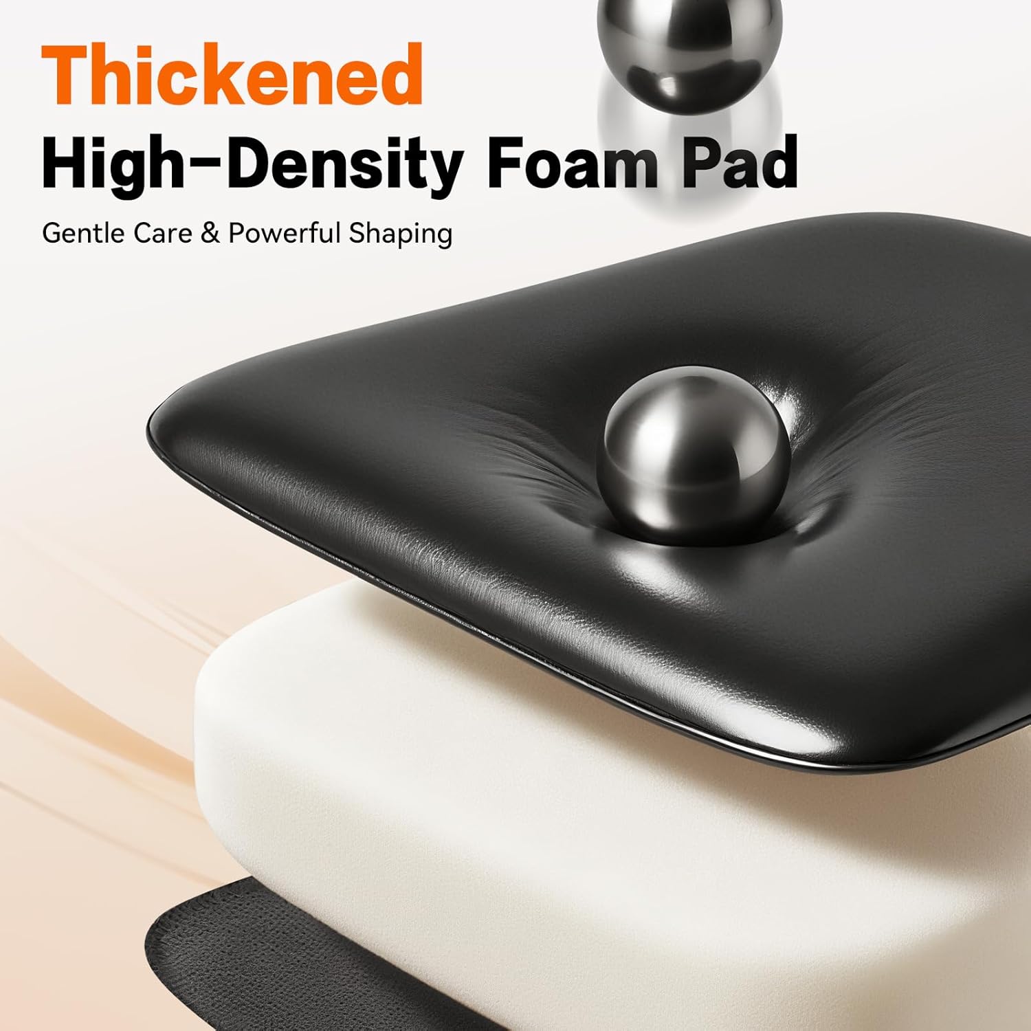 ERGOLIFE Hip Abductor Machine for Home Gym, Adjustable 6 Levels Resistance Inner Thigh Exercise Equipment, Glute Training Machine for Women/Sedentary/Postpartum Recovery